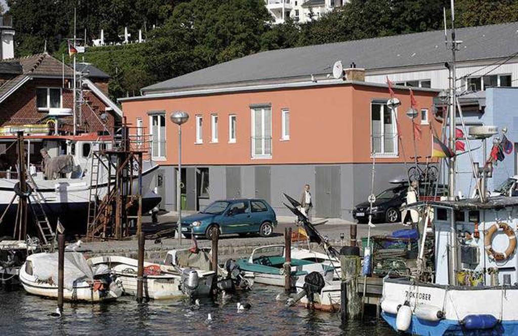 Ferienwohnung Kutterfisch Direkt Im Stadthafen ساسنيتز المظهر الخارجي الصورة